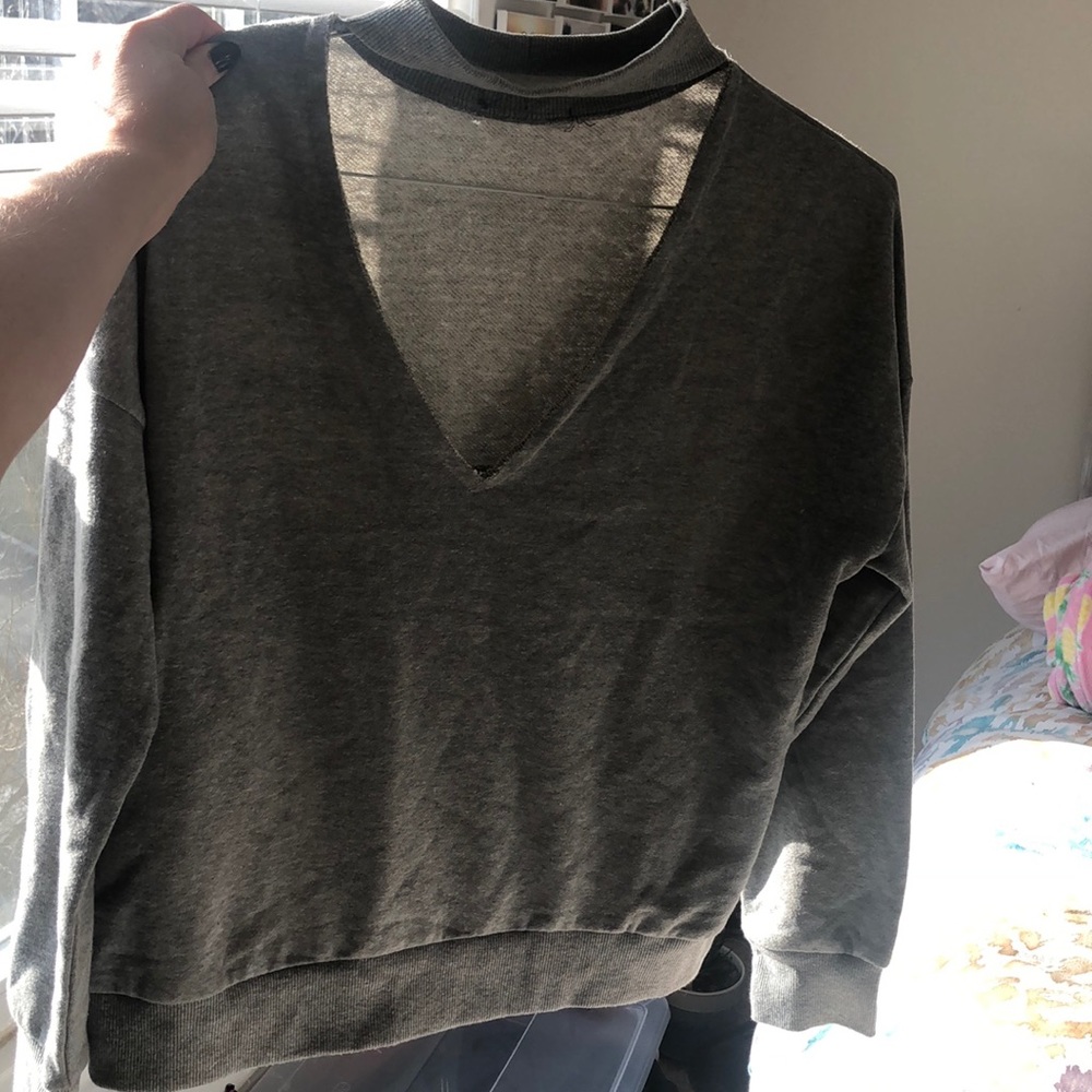 ⭐️3/15 gray Sweatshirt